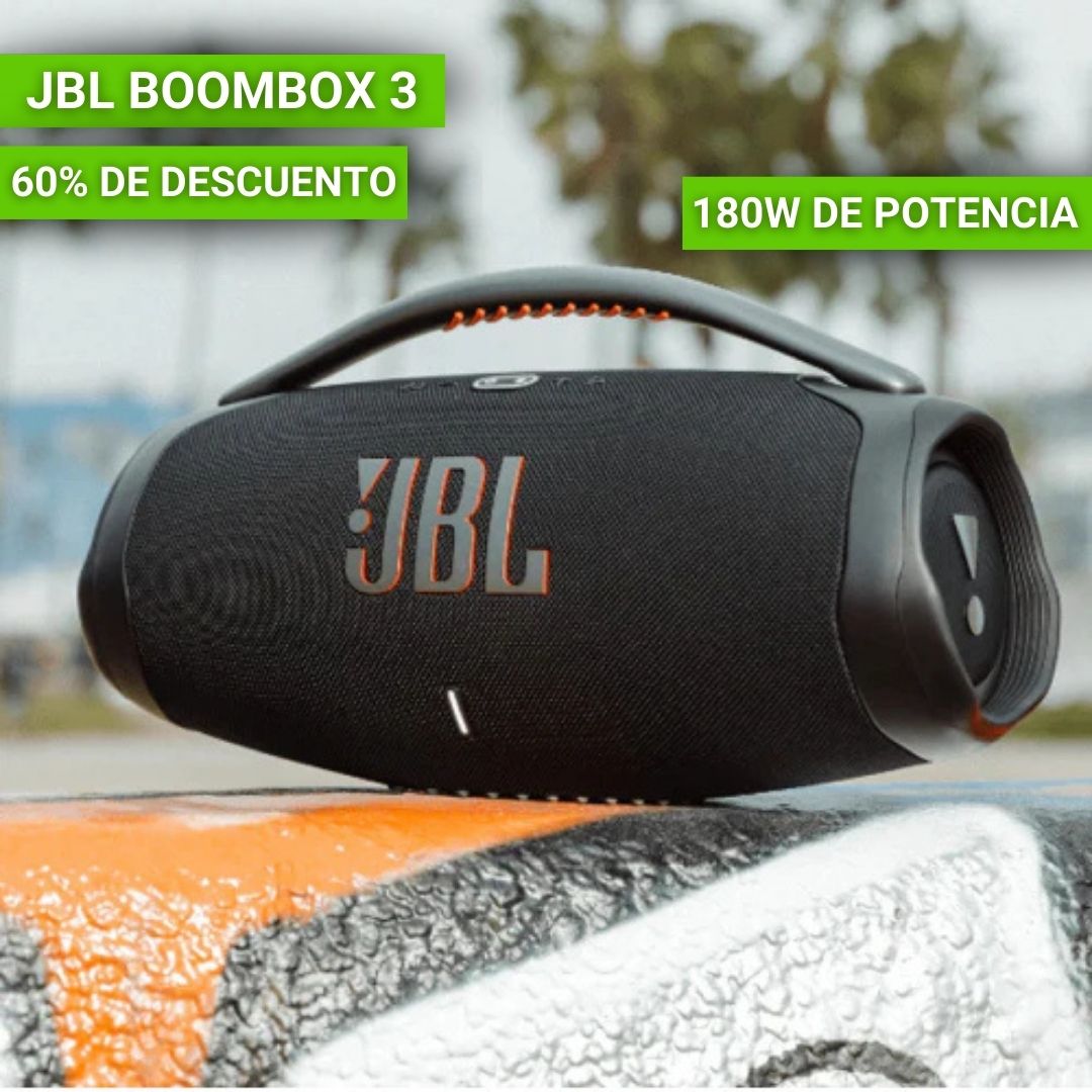 ÚLTIMA OFERTA BOOMBOX 3 PREMIUM GRANDE IMPORTADO - LIQUIDACIÓN